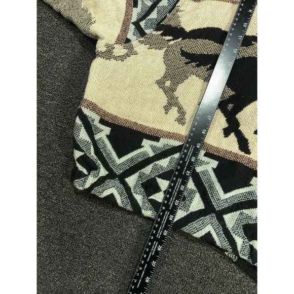 Vintage Painted Pony Jacket Women's One Size Tapestry Equestrian Horses Cowgirl - Picture 7 of 8